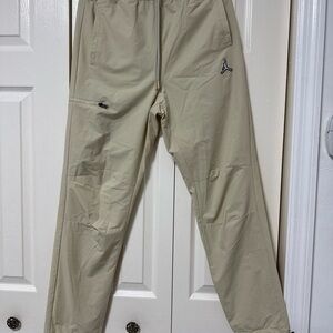 Jordan Men's Joggers in Beige with Black Jumpman A-11